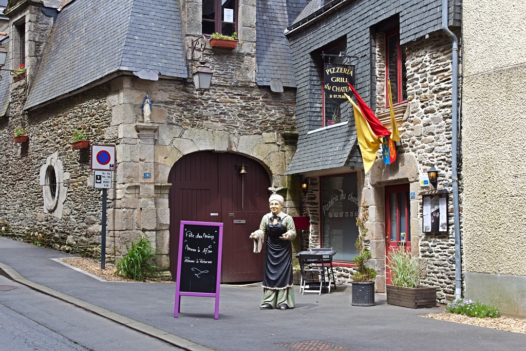 josselin france frankrijk hdr bretagne pontivy morbihan chateau kasteel